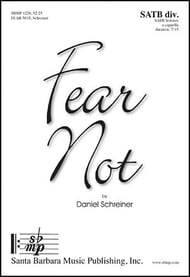 Fear Not SATB choral sheet music cover Thumbnail